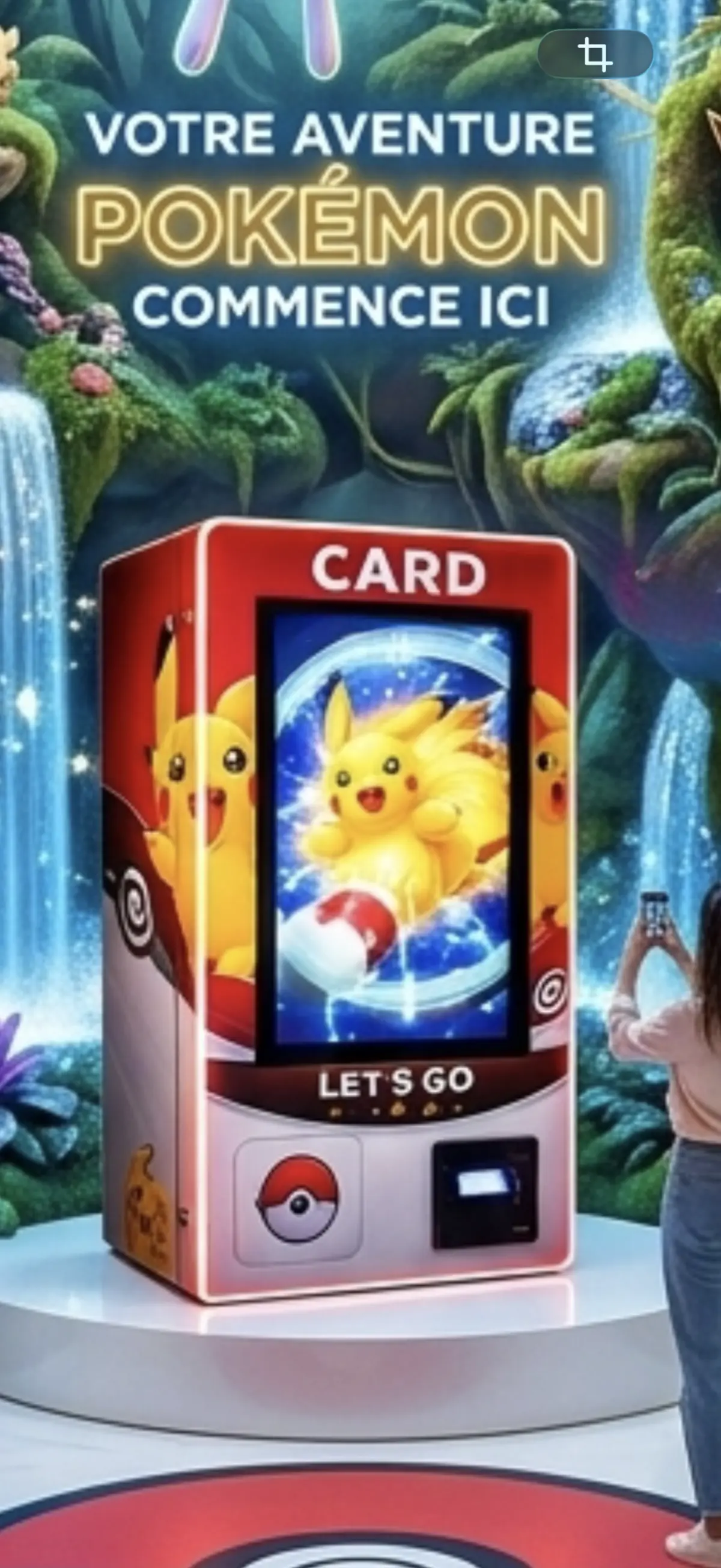 Distributeur Pokémon